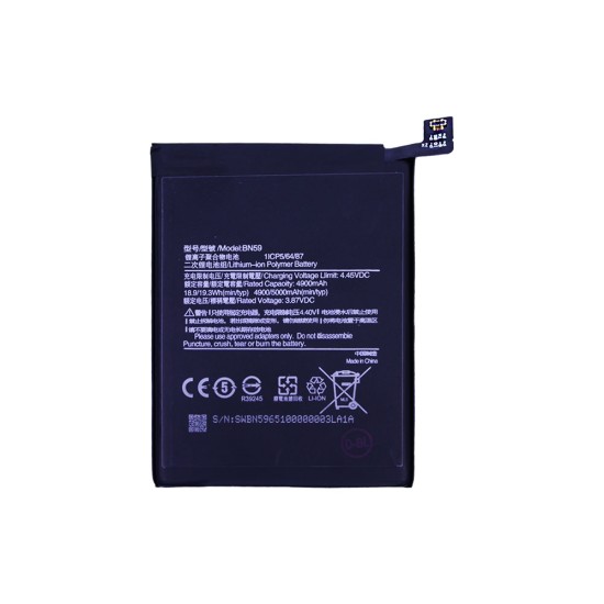 Battery BN59 for Xiaomi Redmi Note 10/Redmi Note 10s 5000mAh